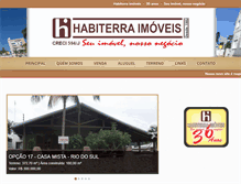 Tablet Screenshot of habiterra.etc.br