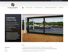 Tablet Screenshot of habiterra.de